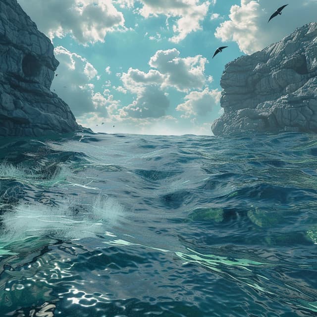 Gentle Binaural Ocean for Relaxing Massage - Binaural Beats Relaxation