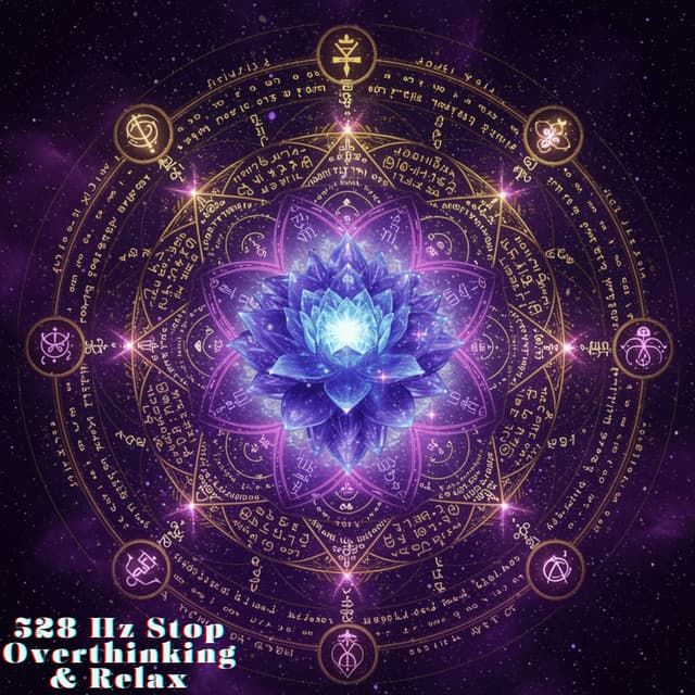 528 Hz Stop Overthinking & Relax - Neon Eyes