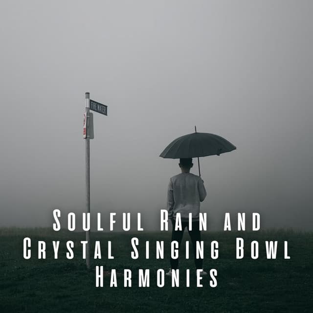 Soulful Rain and Crystal Singing Bowl Harmonies - ASMR Rain Sound