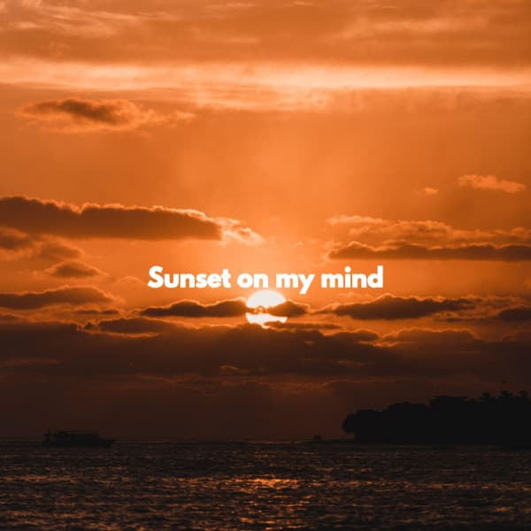 Sunset on my mind - Cena Jazz