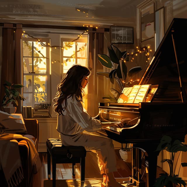 Resonancia Intemporal: Ecos De Piano - Canon en variaciones D