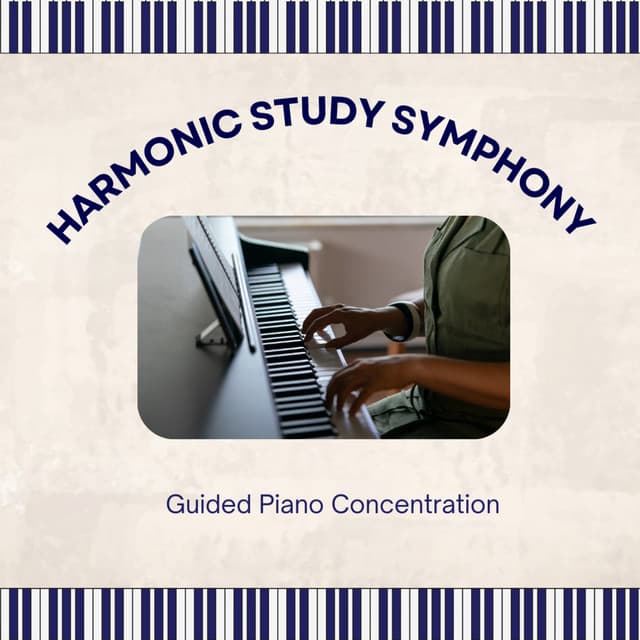 Harmonic Study Symphony: Guided Piano Concentration - Piano for Studying