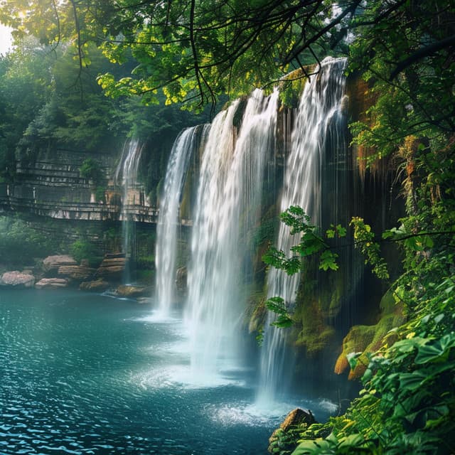 Relajación Del Arroyo: Consuelo De Ondas Tranquilas - Música triste