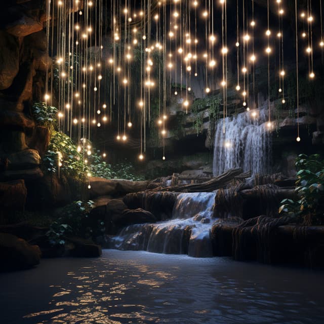 Cascadas Rítmicas: Aguas Relajantes Y Armonía Musical - Colección de sonidos de la naturaleza