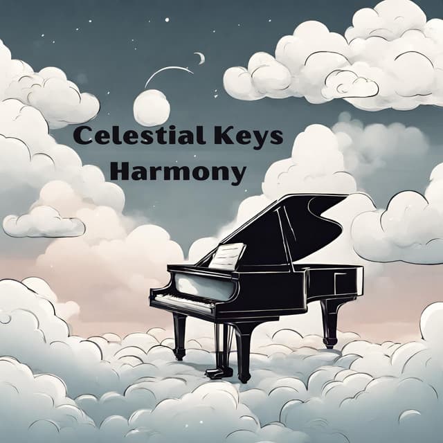 Celestial Keys Harmony: Dreamy Piano Jazz for Tranquility and Introspection - Instrumental Piano Universe