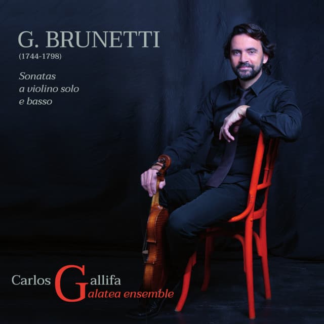 G. Brunetti. Sonatas a violino solo e basso - Gaetano Brunetti