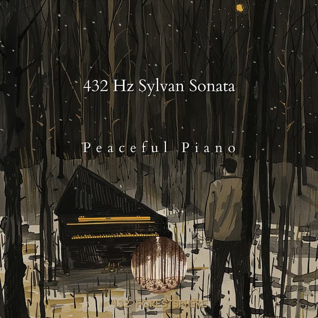 432 Hz Sylvan Sonata: Peaceful Piano - 432 Forestsphere
