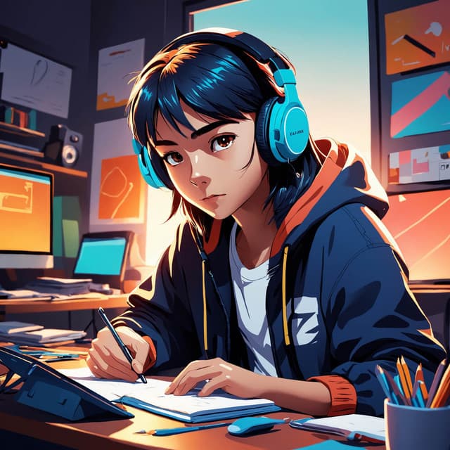 Nocturnal Study Vibes: Chill Lo-Fi for Deep Focus - Lofi Hip-Hop Beats