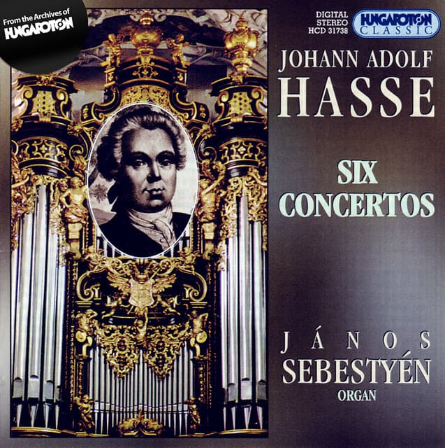 Hasse: 6 Keyboard Concertos - Johann Adolf Hasse