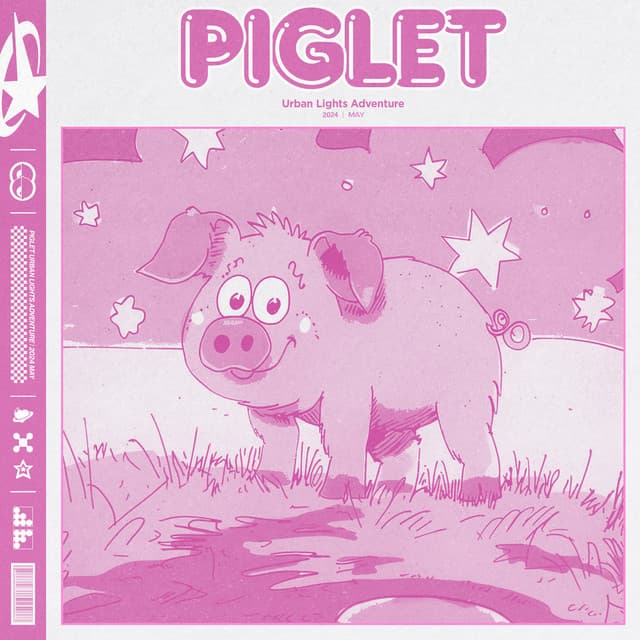 Piglet Urban Lights Adventure - Bedtime Baby Lullaby