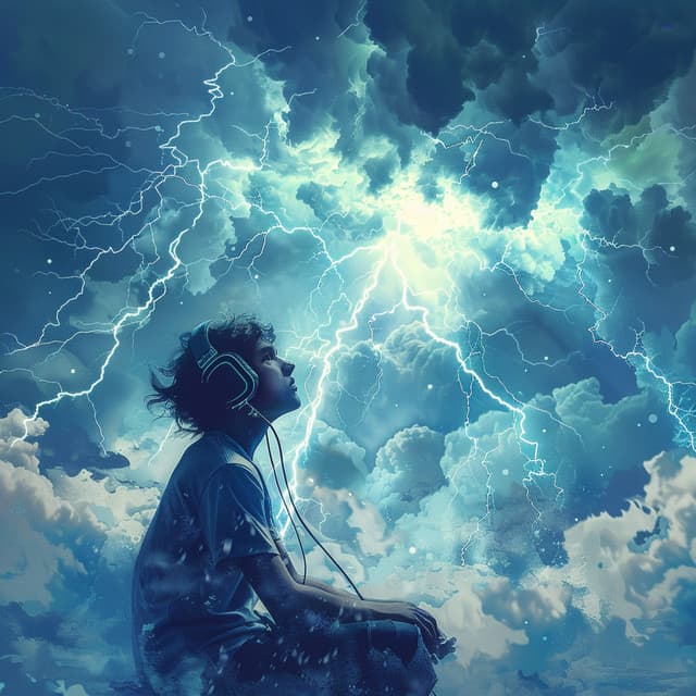 Storm Surge: Thunder's Musical Force - Ambient Music