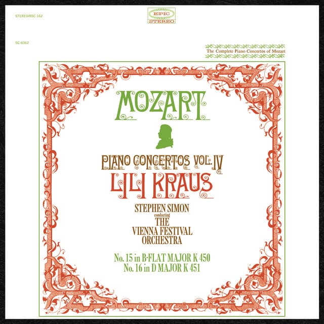 Mozart: Piano Concertos Nos. 15 & 16 - Wolfgang Amadeus Mozart