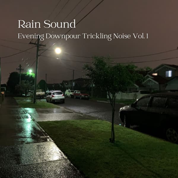 Rain Sound: Evening Downpour Trickling Noise Vol. 1 - Water Effects Center