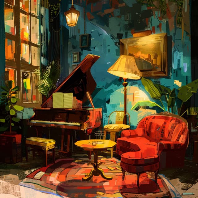 Música De Jazz: Vibraciones De Terciopelo - Salón de jazz brasileño