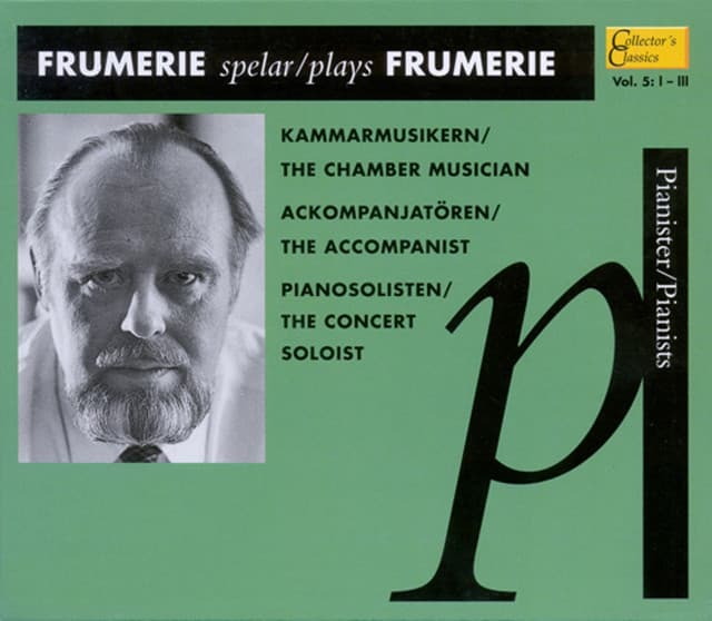Frumerie spelar Frumerie - Gunnar de Frumerie