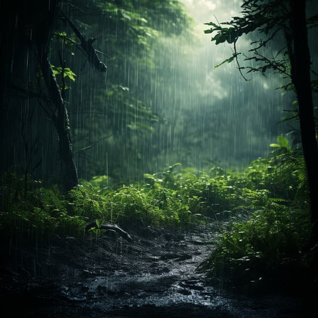 Relaxation Under Rain: Calm Downpour Melodies - The Land Seven