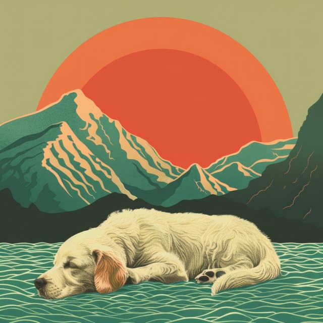 Heavenly Pawprints: Dogs' Space Sanctuary - Relax My Dog Music