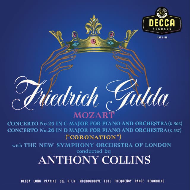 Mozart: Piano Concerto No. 14; No. 25; No.26 'Coronation' - Wolfgang Amadeus Mozart
