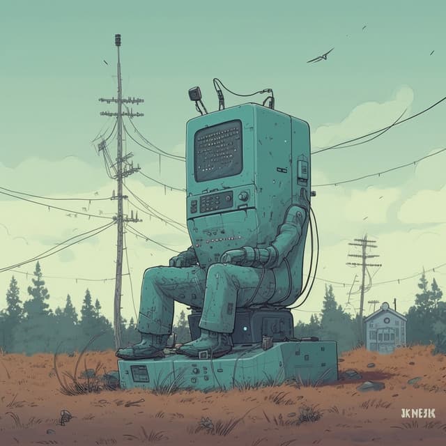 Dreamy Dusk and Vinyl Cracks - Lofi Sleep