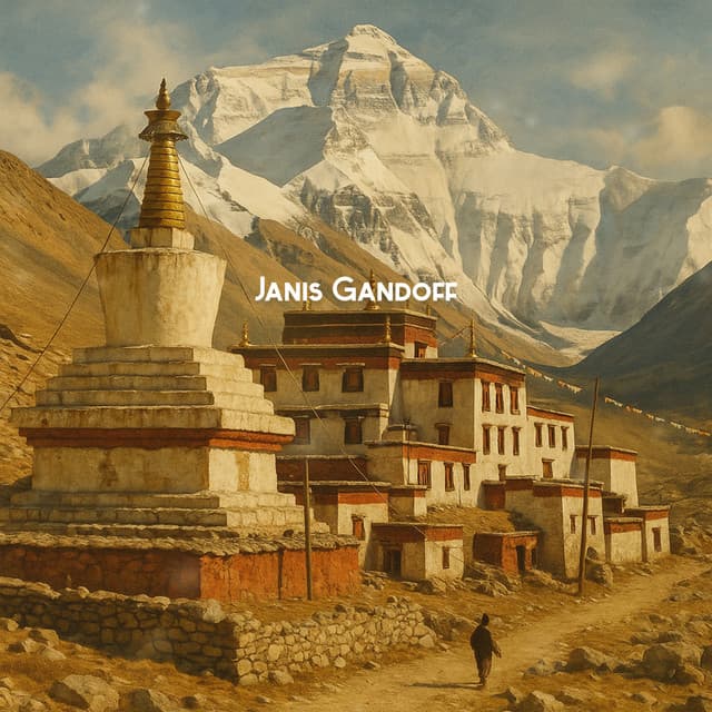 Mind Rest at Rongbuk Monastery - Janis Gandoff