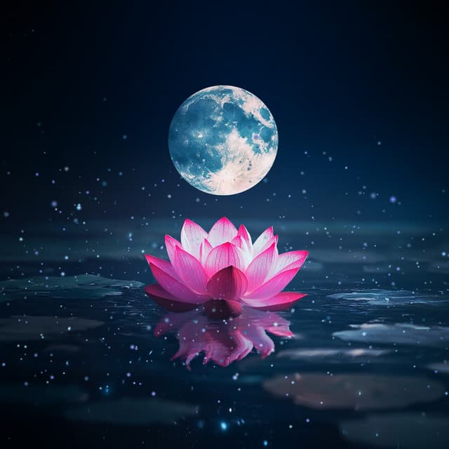 Serenity Beneath the Lotus Moon - Jeong Jin Ting