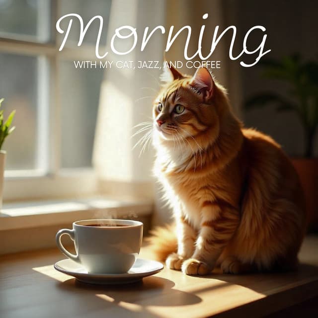 Morning with My Cat, Jazz, and Coffee - Smooth Jazz Residence