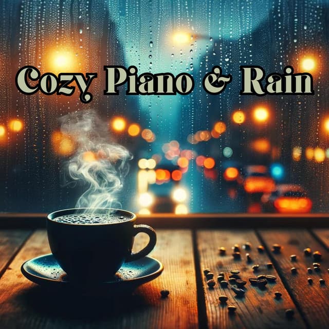 Cozy Piano & Rain: Calm Piano Lounge and Nature Sounds for Relaxing,Chilling - Piano Lounge Club