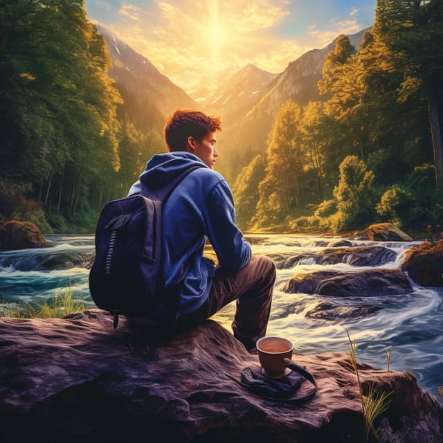 Calm Waterside Spa Retreat Operetta: Music by the Water - Soft Water Streams Sounds