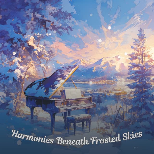 Harmonies Beneath Frosted Skies - Ambient Piano