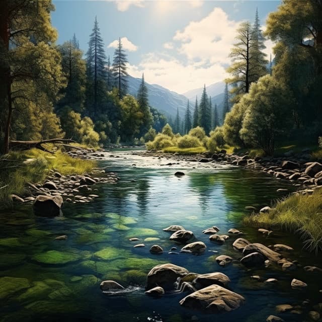 River Focus: Concentrated Flow Sounds - chromatic reflections