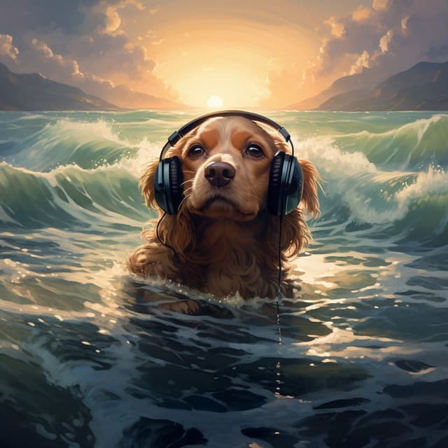 Ocean Walks: Dog Relaxing Vibes - Dog Music Waves