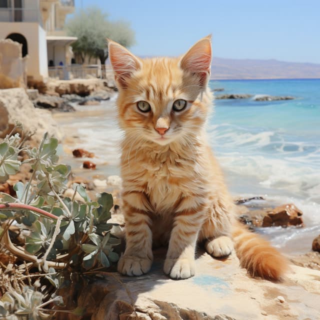 Música Para La Serenidad Felina: Armonía Junto Al Agua - Laboratorio de la Naturaleza