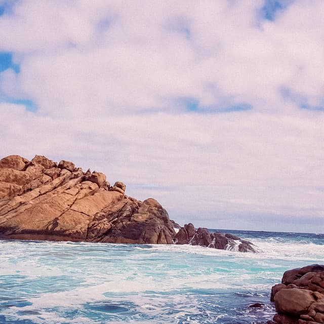 1 Coastal Night: Oceanic Nighttime Harmony - Ocean Sounds