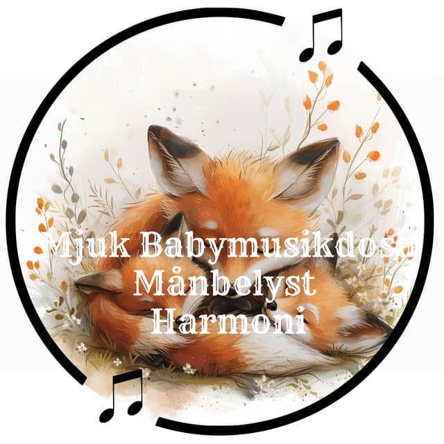 Mjuk Babymusikdosa Månbelyst Harmoni - Bebis Söt Vaggvisa Projekt Zzzz