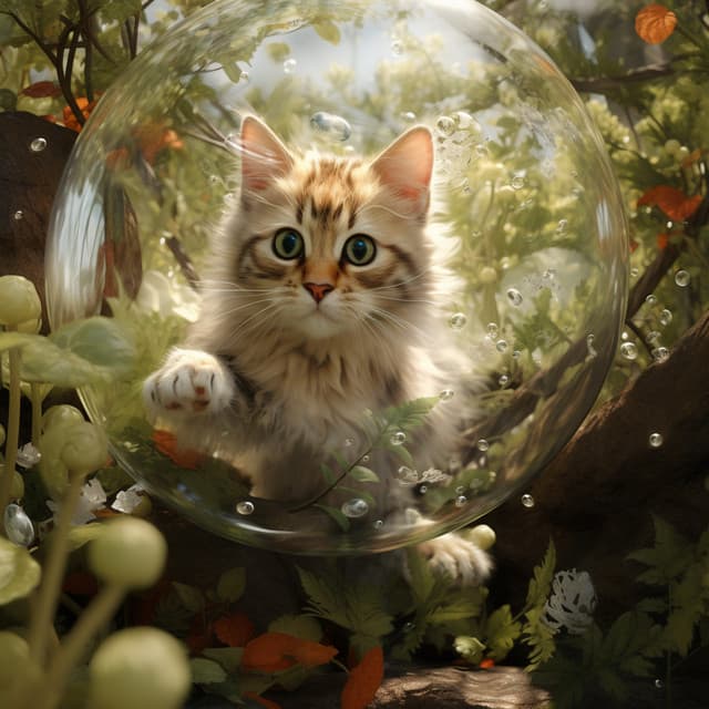 Harmonies in the Rain: Music for Rainy Cat Days - INDAYA