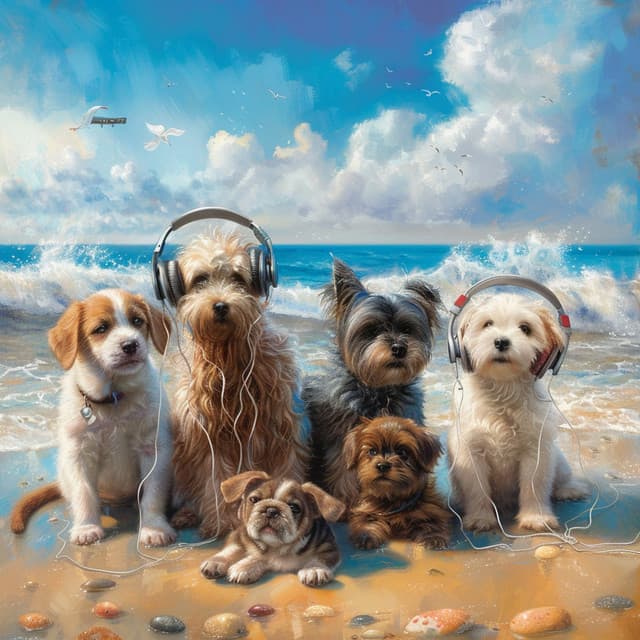 Pet Relaxation Ocean: Soothing Animal Tunes - Animal Melody Wizard