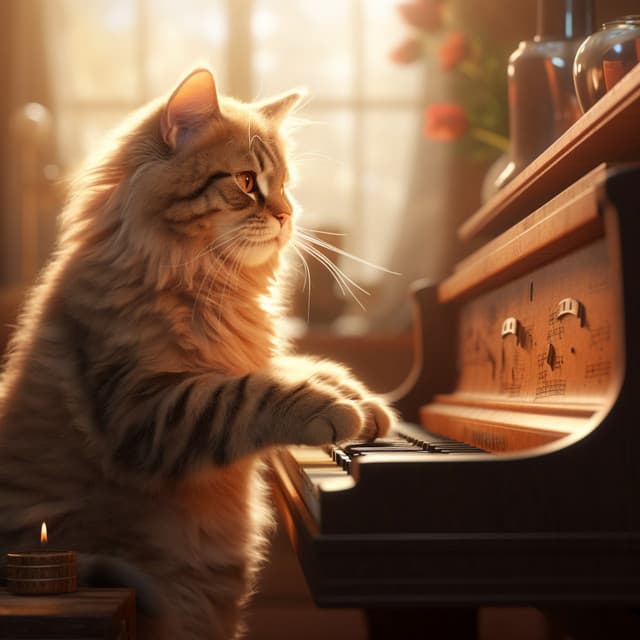 Piano Whiskers: Soothing Sounds for Cats - Cat Music