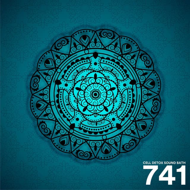 741 Hz Cell Detox Sound Bath - CalmWaves