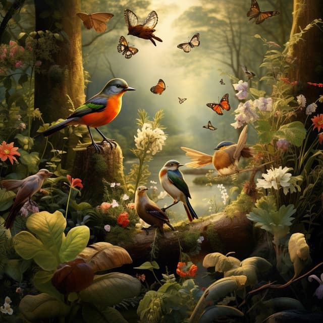 Nature's Buzz and Chirp Melody - Outside Recordingsfor Rest