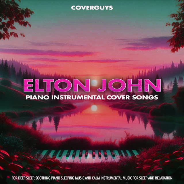 Elton John Piano Instrumental Cover Songs For Deep Sleep, Soothing Piano Sleeping Music and Calm Instrumental Music For Sleep and Relaxation - Deep Sleep Music Collective
