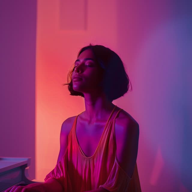 Rapsodia De Música De Piano: Tonos Vibrantes - En el piano