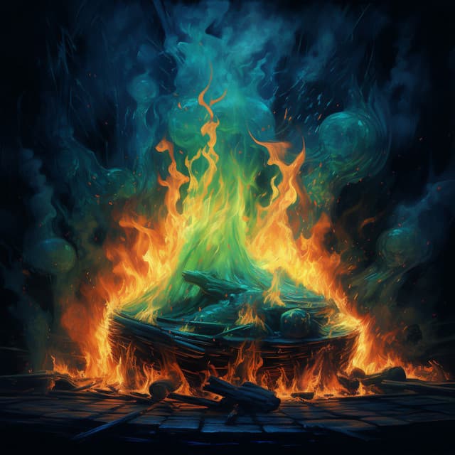 Musical Ember Meditation: Fire's Tranquility - Toddler Songs Kids