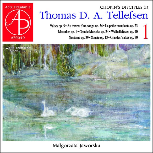 Thomas Tellefsen: Complete Piano Works 1 - Thomas Tellefsen