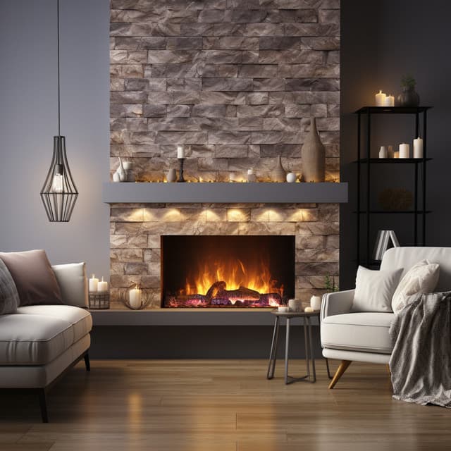 Ritmos De Enfoque Del Fuego: Música En El Hogar - 101 Ruido