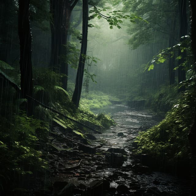 Massage in Rain: Calming Water Tunes - orbital voices