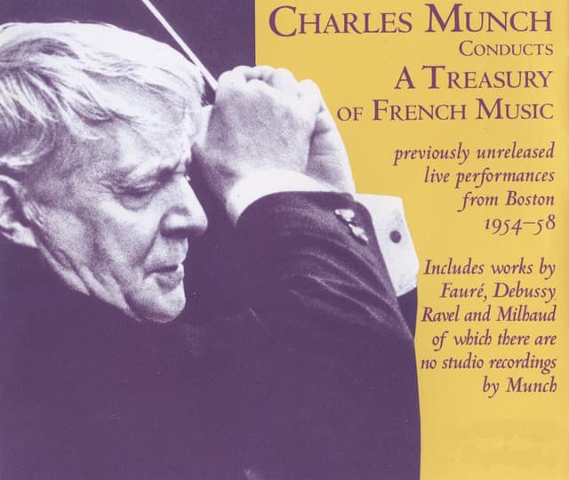 Munch conducts a Treasury of French Music - Charles Münch