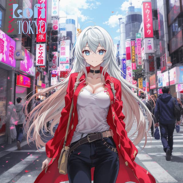 Bright City Lofi - Lofi Kitty