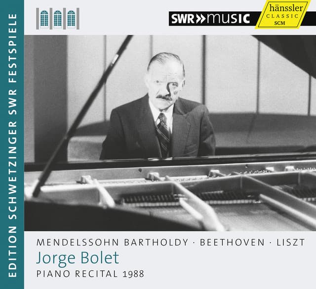 Piano Recital 1988 - Jorge Bolet