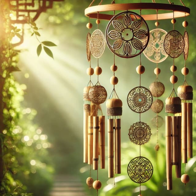 Chiming Zen: Feng Shui Wind Chimes for Peaceful Spaces & Good Energy - Dani Mendareve