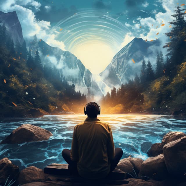 River Calm: Meditation Flows - Guided Meditation Music Zone